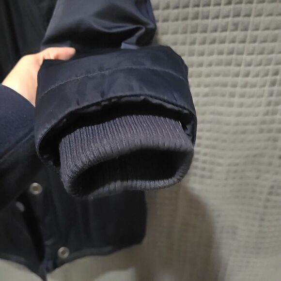 Halifax Fur Lined Parka Coat Lg Pennylane Jacket Full Zip Ski Winter Hooded Cozy - Picture 5 of 14